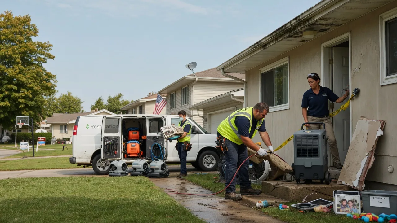 Water Damage Restoration in Oriska, ND near me